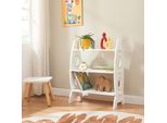 Scaffale Per Bambini 'TåRnby' Per Bambini 70 X 55 X 25 Cm A Forma Di Razzo Bianco