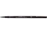 12X Uni-Ball CS3200 N Fineliner Pin Chisel 3.0 Punta A Cuneo Nero