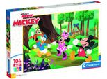 Clementoni - Puzzle Maxi 104 Disney Mickey A PřáTelé