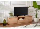 Skye Decor, Vanguard - Atlantic Pine, Supporto Tv, Pino Atlantico, Piano In Melamina 100 %, 160 X 29,5 X 42 Cm