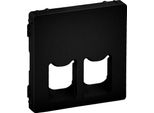 Legrand Abdeckung RJ11/RJ45 2-FACH Sw (756422 Valena Life)