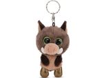 Nici Glubschis Portachiavi 9 Cm Marrone Marrone Taglia Unica