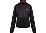 Regatta - Giacca Ibrida "Steren Ii"" Da Donna RG10401 (36 De) (Nero/Flamingo-Rosa)"
