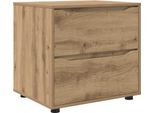 Vidaxl Armadio Portaoggetti In Rovere Artisan 60 X 48 X 57 Cm