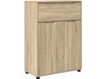 Vidaxl Mobile Da Bagno Con Ripiano In Rovere Sonoma 72,5 X 36,5 X 100 Cm