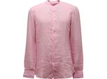 O3887 Camicia Coreana Uomo Mazzarelli Slim Man Linen Shirt