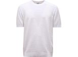 O3757 Maglia Uomo Alpha Studio Man Perforated Knitted T-Shirt