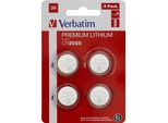 Verbatim 49532 1X4 Verbatim Cr 2025 Lithium Batterie 49532