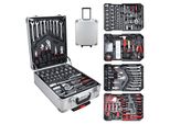 Einfeben Valigetta Portautensili 1031 Pezzi Cassetta Portautensili In Alluminio Set Borsa Portautensili Con Serratura Carrello Portautensili 4 Livelli Carrello Portautensili