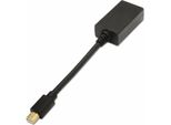 Aisens - Convertitore Da Mini Dp A Hdmi, Mdp/M-Hdmi A/H, Nero, 15 Cm