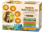 Iams Naturally Sea And Land Meat In Sauce Multipack (12X85G) 1020 G