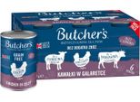 Cibo Umido Butcher's Original Recipe In Jelly Mix Smakow Z WąTrobką Lub Nerkami