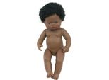 Miniland Bambola Africana 38 Cm - Bambola Giocattolo Realistica