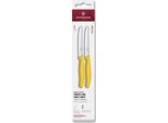 Swiss Classic, Coltello Da Pomodoro E Da Tavola, 2 Pezzi, 11 Cm, Onde, Giallo, Scatola