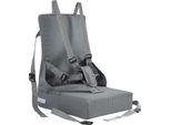 Jayseuw Sedia Booster Sedia Da Pranzo Bambino Seggiolone Tavolo Sedia Cuscino Bambini Seggiolino Cuscino Sedia Con Cintura Di Sicurezza Regolabile Seggiolino Booster, Grigio