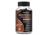 Complesso Di Funghi (120 Capsule) Integratore Alimentare, Cervello, Memoria, Attenzione, Concentrazione, Sistema Immunitario, Vitalità, Funghi