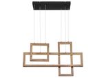 Globo Lighting HäNgeleuchte "Mandera", Schwarz Matt, H: 120Cm, 1 Stk., Leuchten, HäNgelampe Esszimmer-Leuchte Esstischleuchte Wohnzimmer, HäNgeleuchte