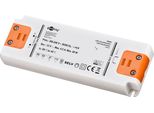 Goobay 30004 Trasformatore Led 12 V (DC)/50 W, 50 W, Bianco-Arancio - 12 V Dc Per Led Fino A 50 W Di Carico Totale
