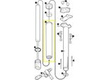 Crankbrothers Highline 3 34,9 Mm Corpo Reggisella Argento 100 Mm Argento 100 Mm