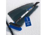 Raschiaghiaccio Telescopico Walser, Raschiaghiaccio Rotante, Raschia Auto Estensibile 77,5-100 Cm Nero/Blu