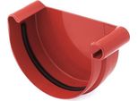 Bryza Grondaia Anteriore Destra In Plastica Ø 125 Mm, Rosso Ral 3011