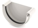 Bryza Grondaia Frontale Destra In Plastica Ø 100 Mm, Bianco Ral 9010