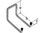 Staffa Per Garage, Doppio Gancio 120X300X50Mm