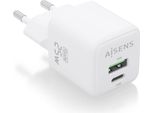Caricabatterie Da Parete Aisens ASCH-25W2P014-W/ 1Xusb Type-C/ 1Xusb/ 25W