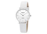 Orologio Da Donna Regent Cinturino In Pelle Orologio Da Polso Analogico Bianco URBA841