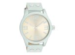 Oozoo Orologio Da Polso In Pelle Grigia Orologi Donna-Uomo Analogici Al Quarzo UOC1095A