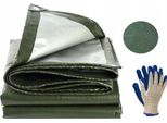 Ekspand | Telone 4X4 M - Verde-Argento - Impermeabile E Resistente Al Gelo - Protezione Uv