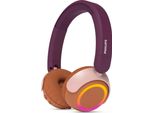 Philips TAK4200MP/00 Cuffie/ Auricolari Wireless Head-Band Chiamate/Musica Bluetooth Arancione, Viola, Rosa