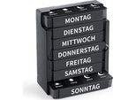 Opret Pill Box 7 Giorni Mattina Pranzo Sera Medicina 4 Scomparti Tablet Settimanale Integratore Organizzatore