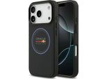Etui Red Bull Anello Blu A Maglia E Pulsanti In Metallo Magsafe Per Iphone 17 Pro Granatowy