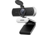 Webcam Usb Ugreen Cm825, 2K, 30Fps (Grigio)