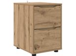 Vidaxl Armadio Portaoggetti In Rovere Artisan 40 X 48 X 57 Cm