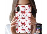 Custodia Per Samsung Galaxy A07 4G - Nastro Rosso Motivi Alla Moda