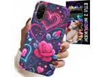 Custodia Per Samsung Galaxy A07 4G - Cuore, Rosa, Custodia Per Adolescenti + Vetro