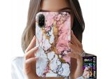 Custodia Per Samsung Galaxy A07 4G - Marmo Rosa E Bianco, Motivi In Pietra