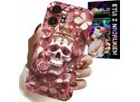 Custodia Per Samsung Xcover 7 Pro - Modelli Femminili E Alla Moda, Teschio Con Rose