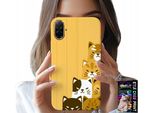 Custodia Per Samsung Galaxy A07 4G - Gatto D'amore, Motivi Di Gatto, Custodia + Vetro