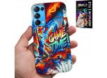 Custodia Per Oppo Reno5 4G 5G - Basketball Nba Game Time, Custodia + Vetro