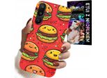 Custodia Per Samsung Galaxy M16 5G - Cover Sweet Smiling Burgers