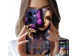 Custodia Per Oppo Find X5 Lite - Anti Social Butterfly Pink Butterfly + Vetro