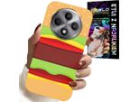 Custodia Per Oppo Reno12 F / 12Fs 5G - Custodia Burger Cheeseburger Regalo