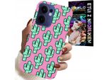 Custodia Per Oppo Find X5 Lite - Cactus, Cactus Su Sfondo Rosa + Foil