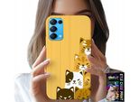 Custodia Per Oppo Find X3 Lite - Love Cat, Disegni Con Gatti, Custodia + Vetro
