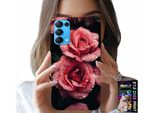 Custodia Per Oppo Find X3 Lite - Bellissime Rose Rosa, Disegni Floreali, Custodia