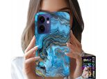 Custodia Per Oppo Find X5 Lite - Custodia Con Motivi Marmorizzati + Foil