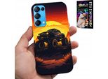 Custodia Per Oppo Find X3 Lite - Monstertruck, Camion, Motivi + Vetro
